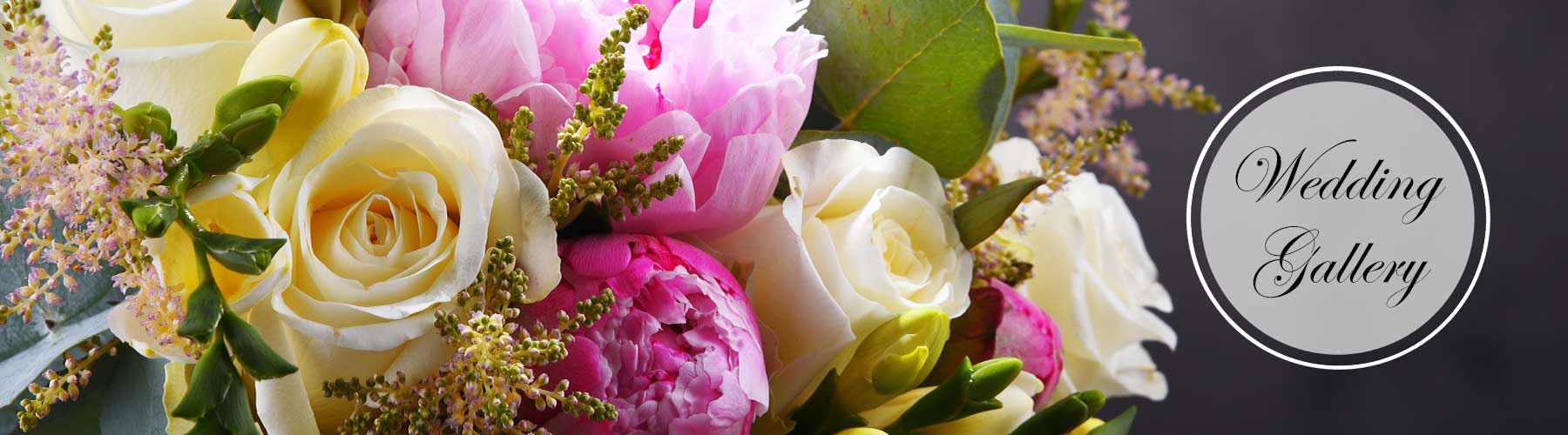 Wedding-Banner-For-Gallery Simi Valley Florist, Ventura County Florist. Same-Day Delivery Service